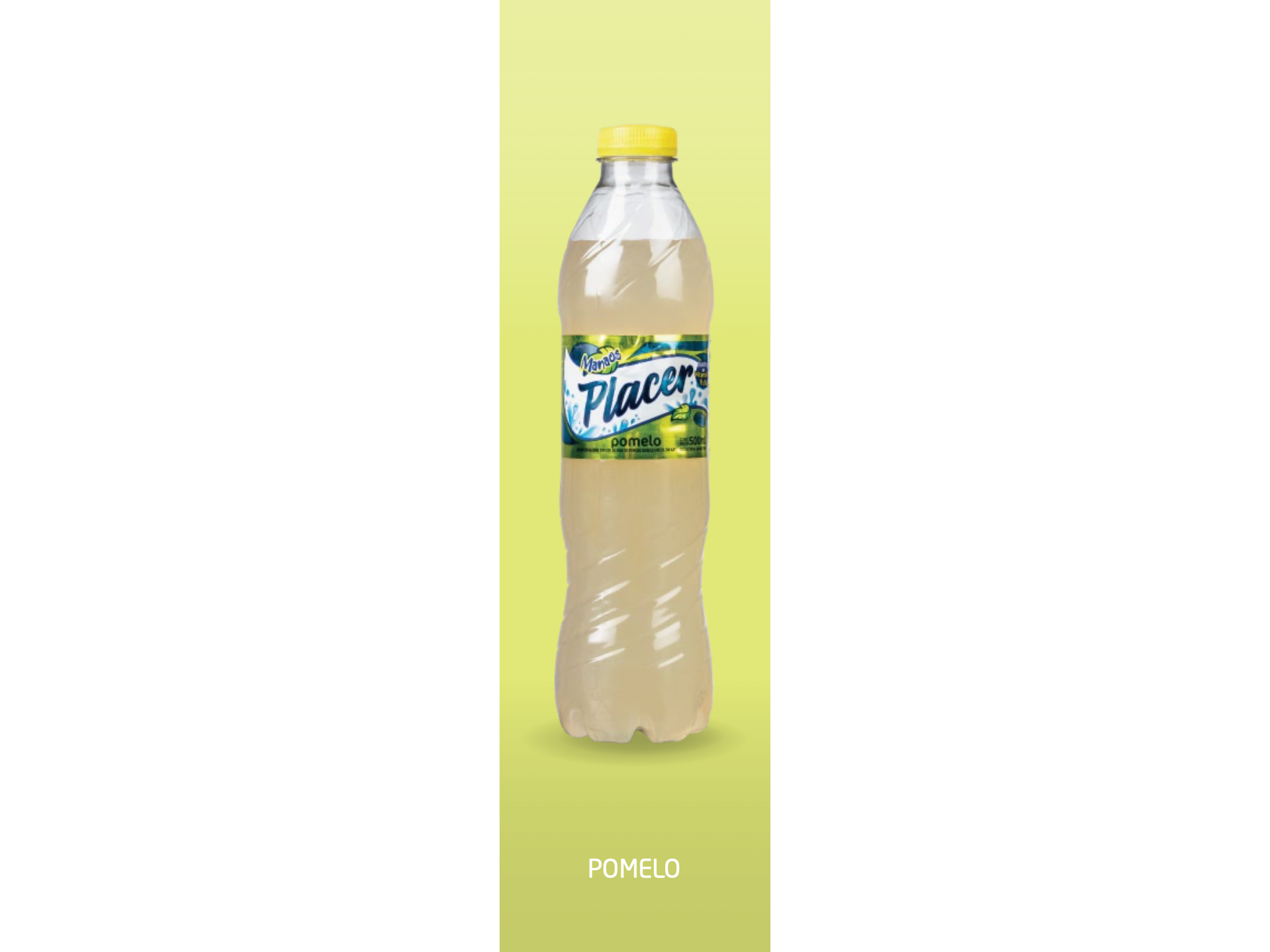 AGUA SABORIZADA PLACER SABOR POMELO BLANCO X500CC