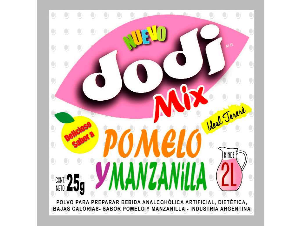 DODI SABOR TERERE POMELO Y MANZANILLA