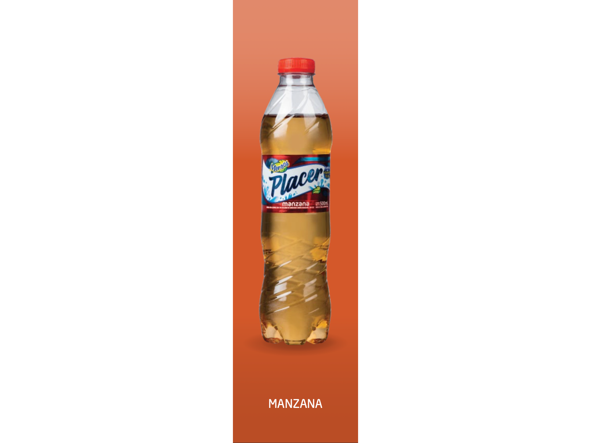 AGUA SABORIZADA PLACER SABOR MANZANA X500CC