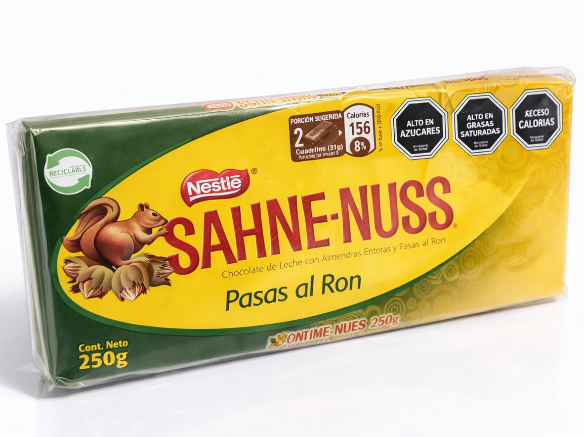 SAHNE-NUSS NESTLE PASAS AL RON X 250 GRS 🇨🇭