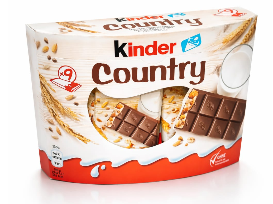 KINDER COUNTRY 220 gr - 9 un. 🇩🇪