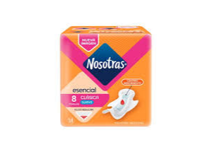 Nosotras Toallas x 8 un