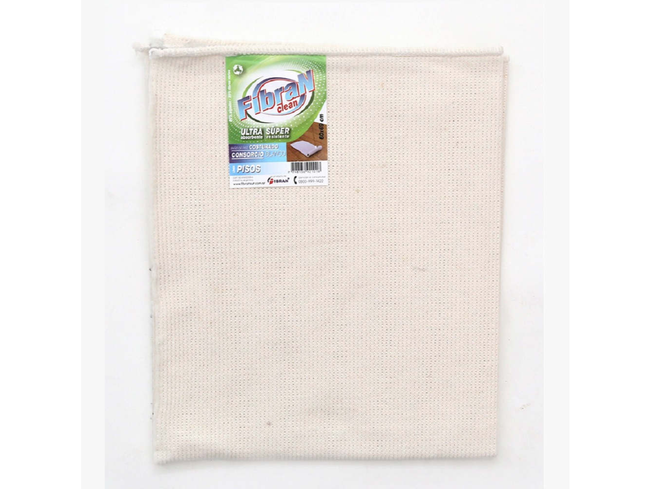 Trapo de piso blanco FIBRAN