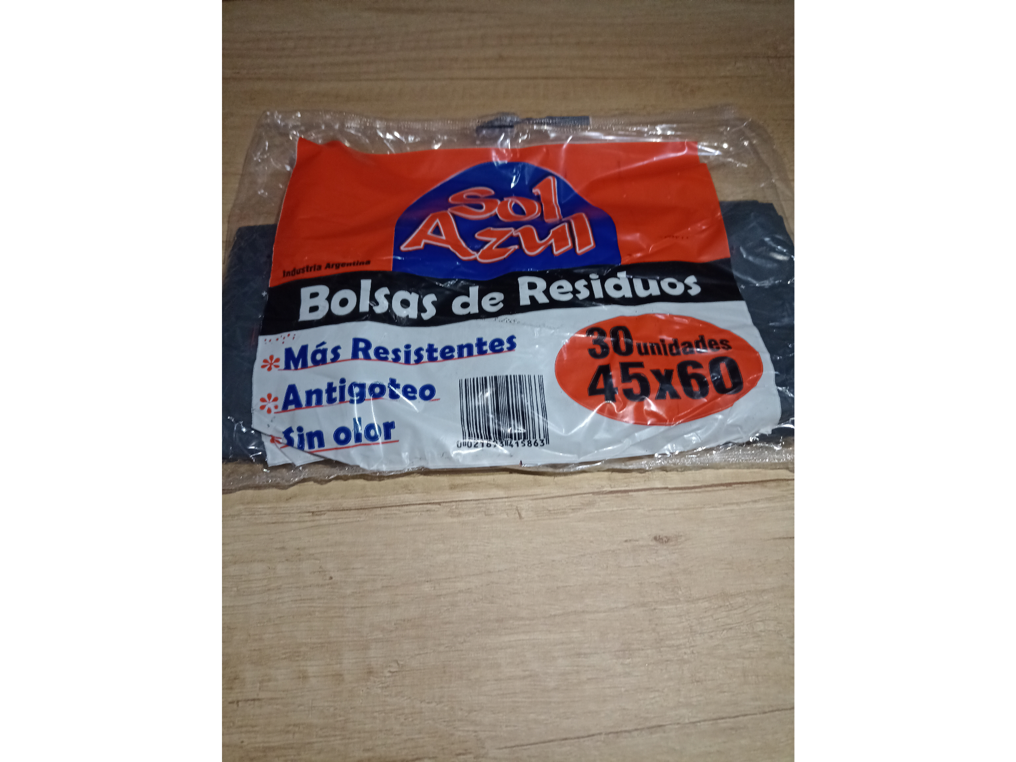 Bolsa de residuo 45x60