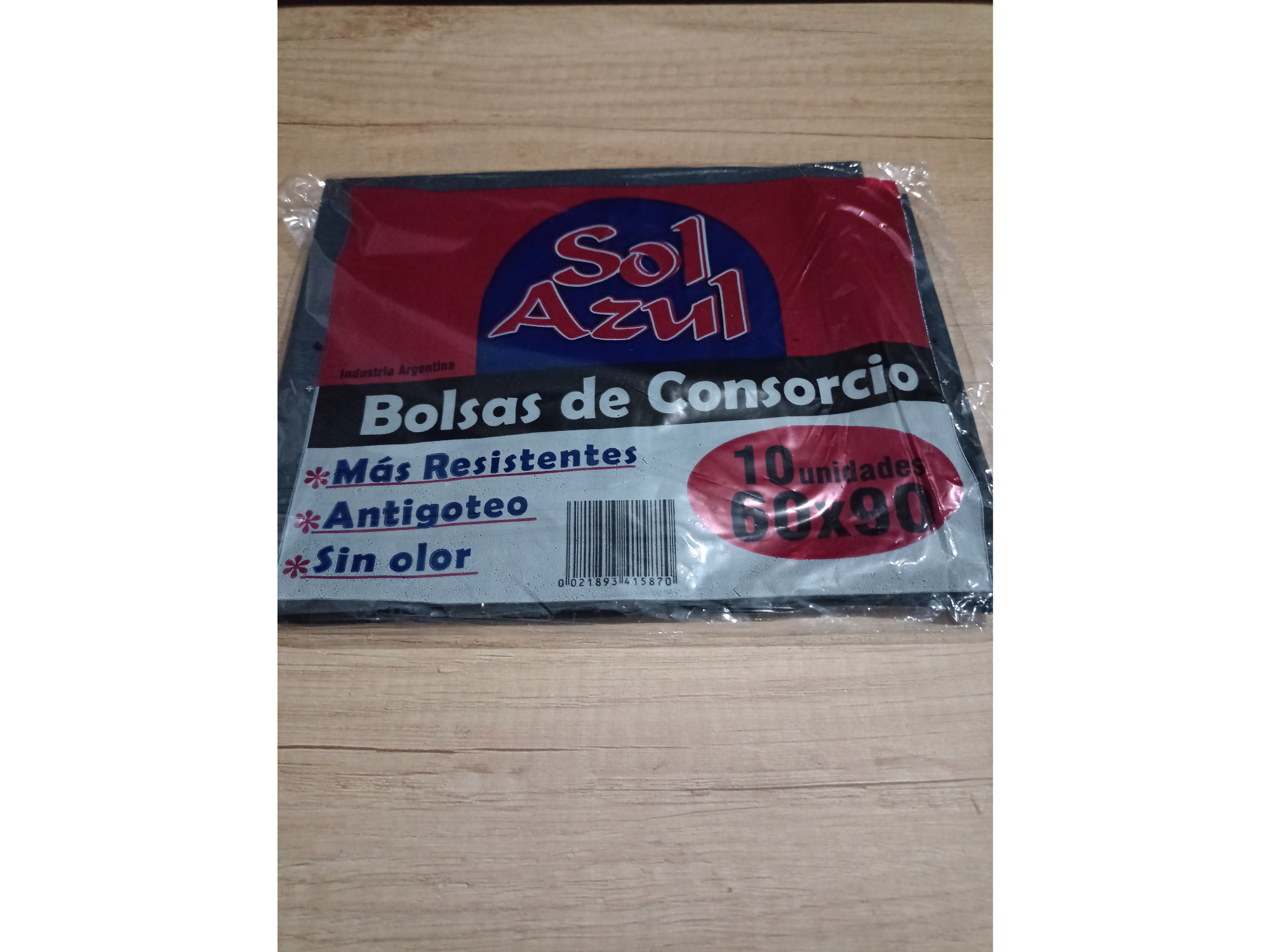 Bolsa consorcio 60x90 SOL AZUL