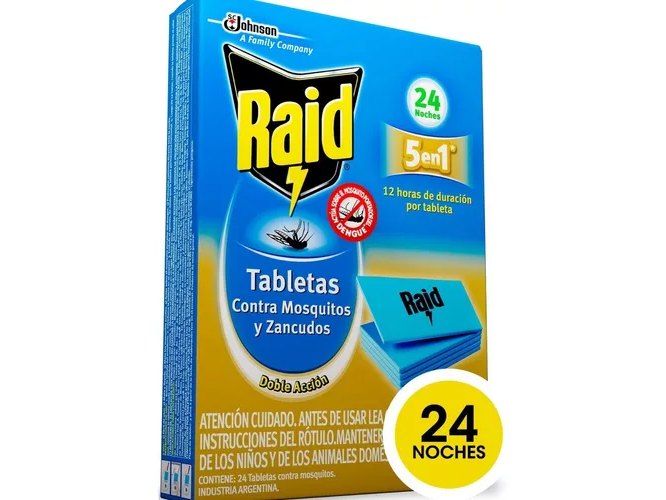 Tableta Repuesto RAID x24