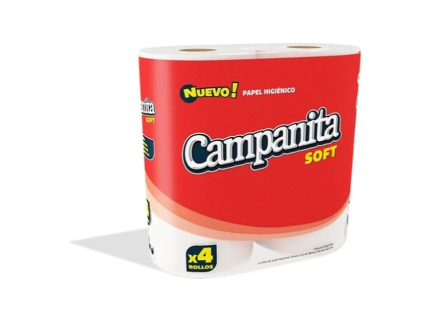 Papel Higienico Campanita soft