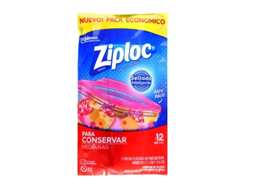 Bolsa conserva mediana Ziploc de Delider Limpieza