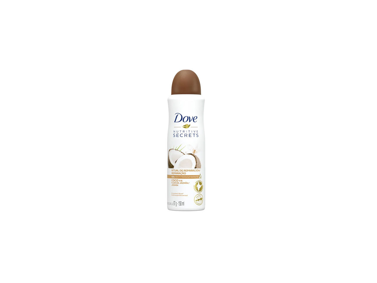 Dove Desodorante Aerosol x150ml nutritive secret coco