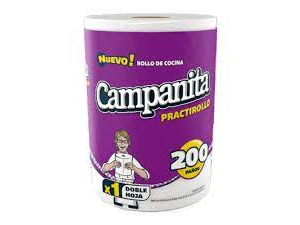 Campanita Practirollo x200 paños