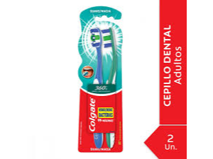 Cepillo Colgate 360 suave 1x2
