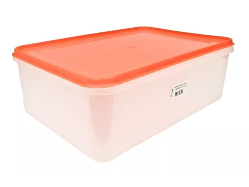 Hermetico Plastico Rectangular 12lts