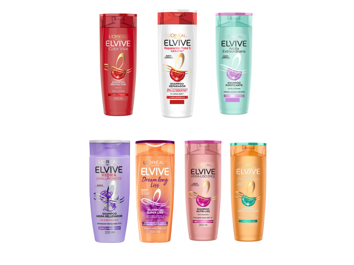 Elvive Shampoo y Acondicionador 200ML