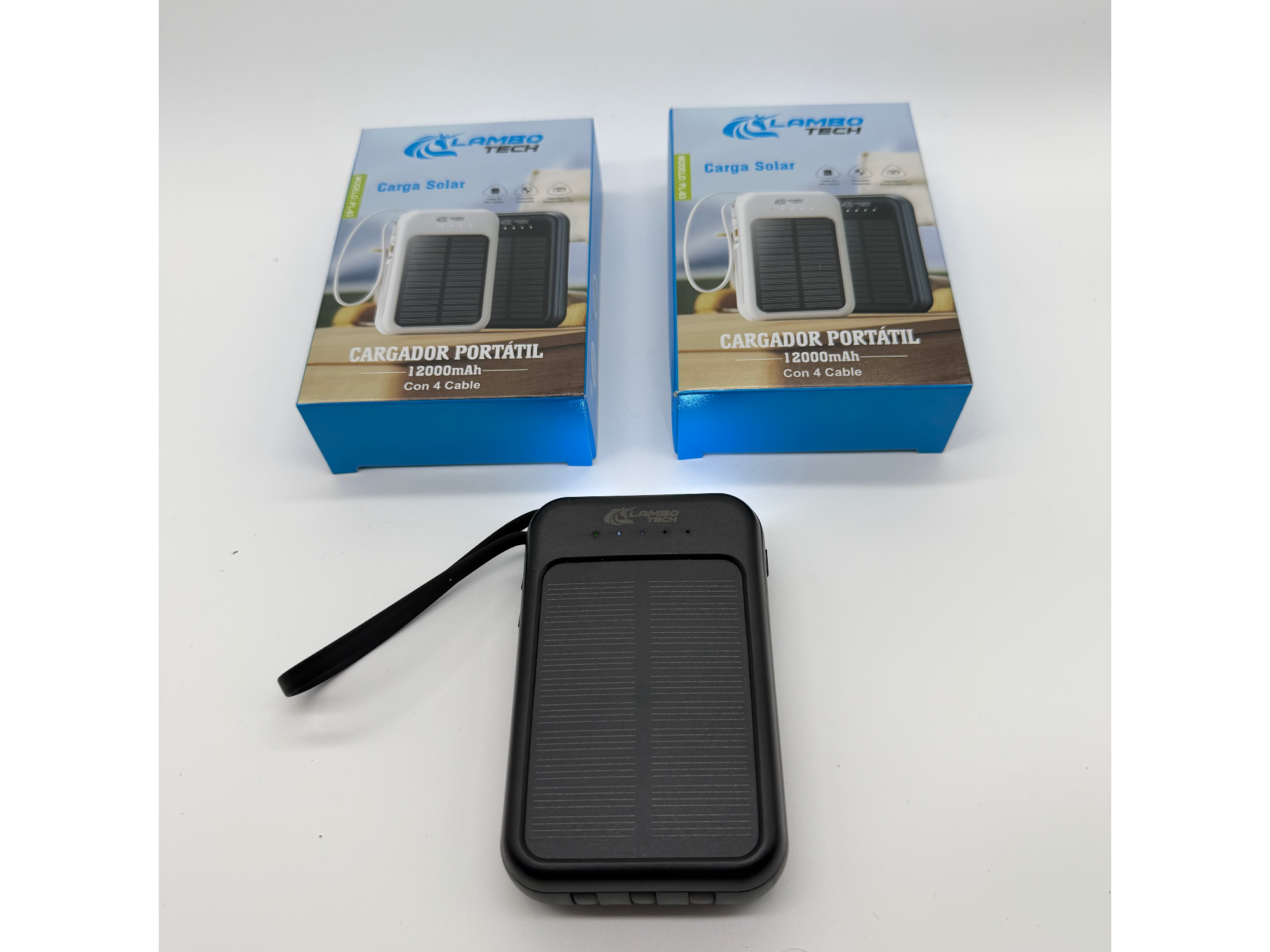 Power Bank Solar 12000 mAh