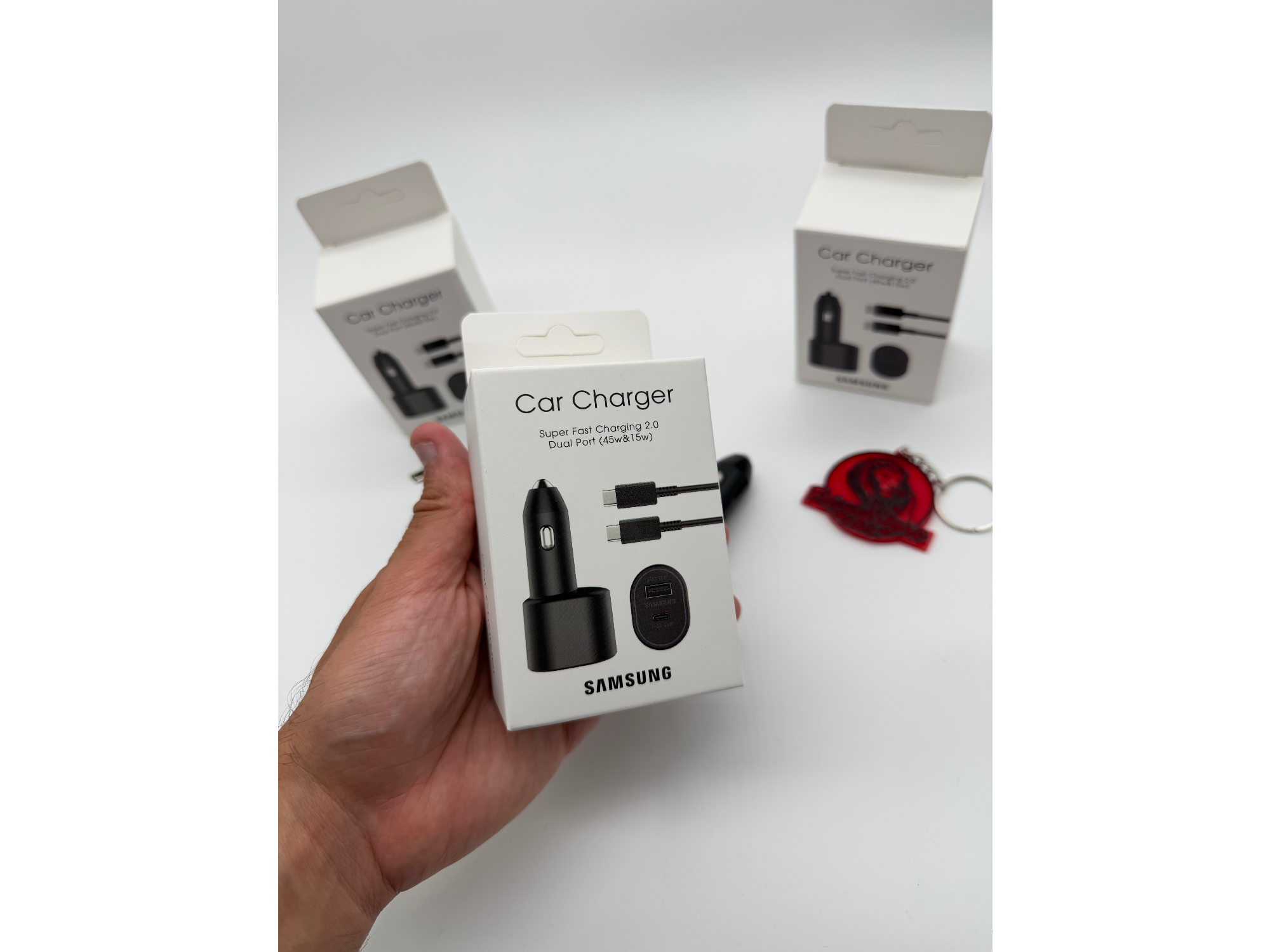 Cargador Auto Samsung Doble Entrada