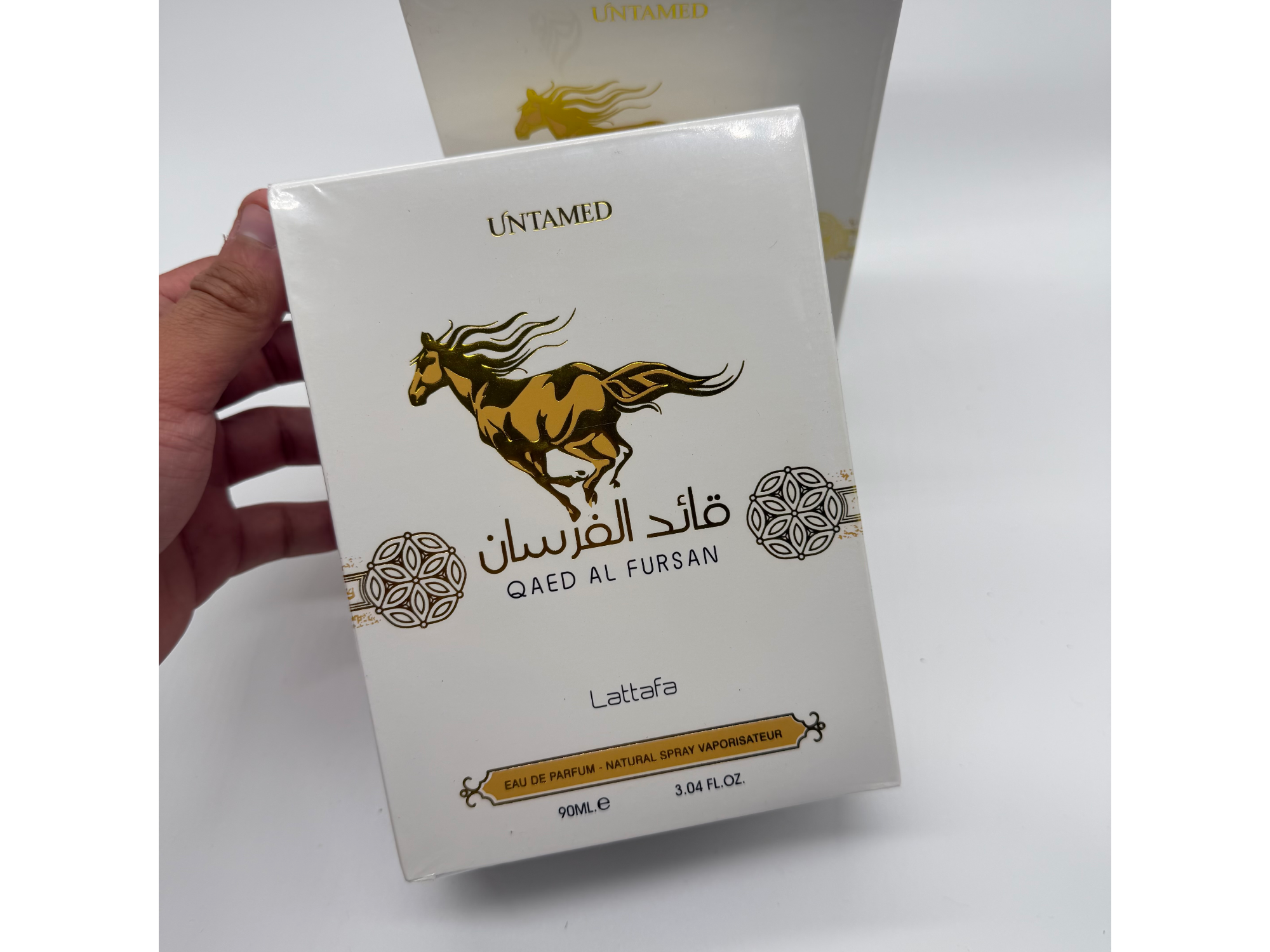 Qaed Al Fursan Unlimited - Lattafa (90ml) blanco