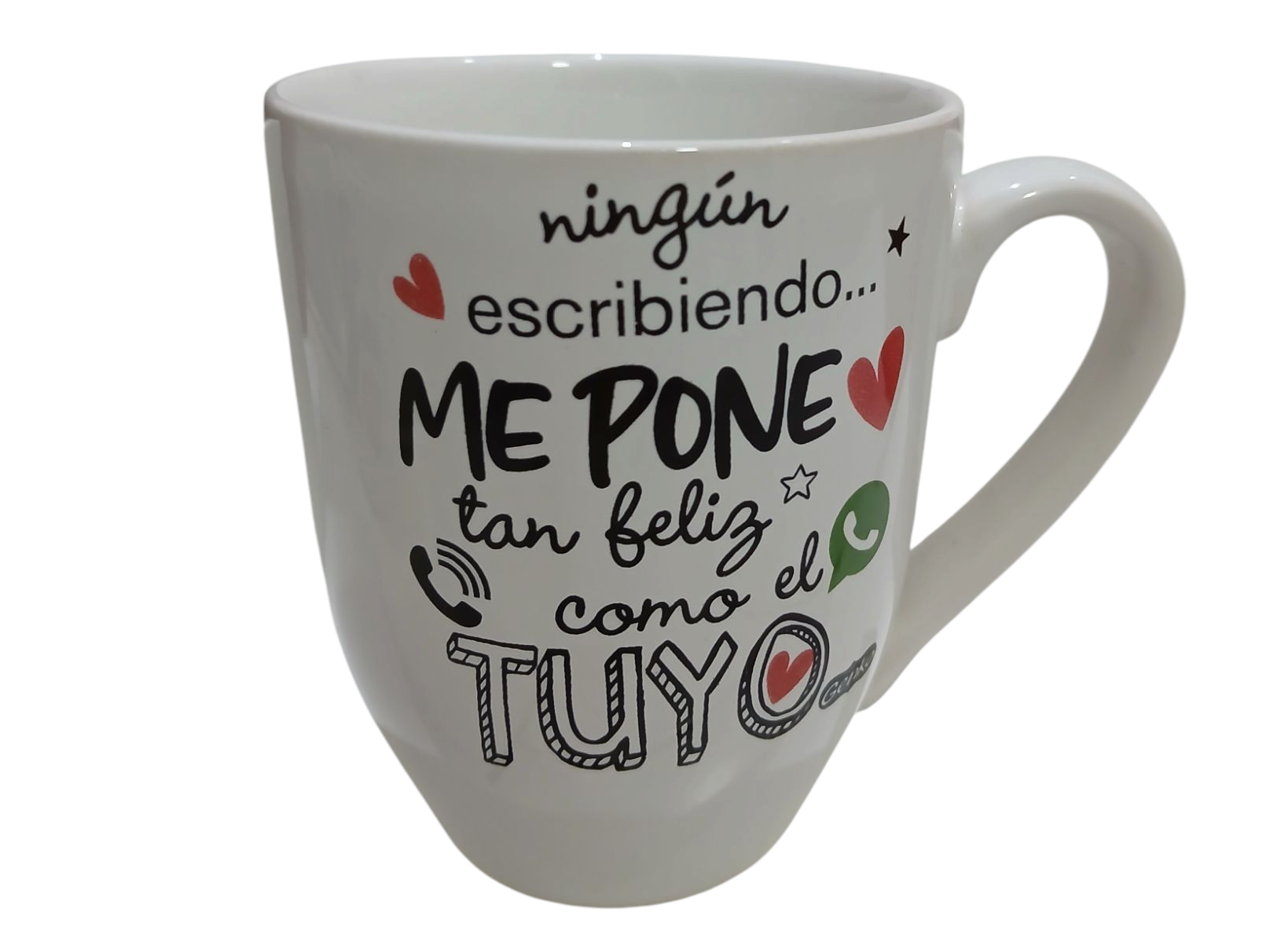 A - Taza Escribiendo