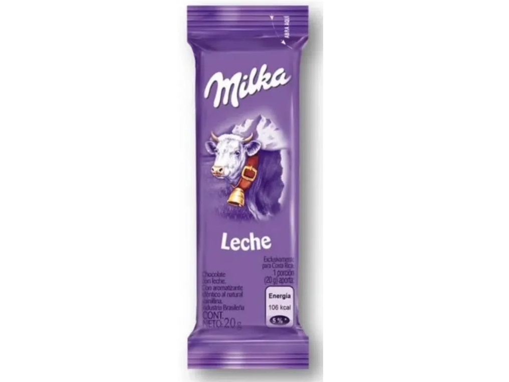 Milka Leche x 20 gramos