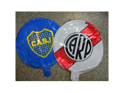 Globos redondo river / boca 35 cm