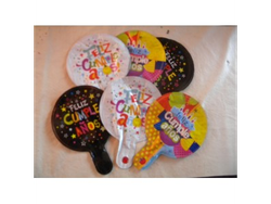 Globos redondos mini 15 cm (consultar modelos y colores)