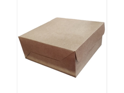 Caja kraft 12 x 12 x 5 cm