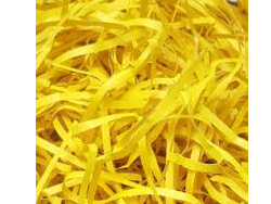 Viruta de papel amarilla x 25 gramos