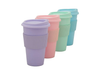 E - Vaso con mug de silicona