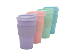 E - Vaso con mug de silicona