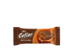 Cofler relleno con dulce de leche x 38 gramos