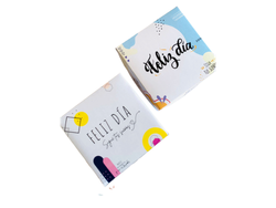 Cajita Feliz Día 10 x 10  x  3 cm