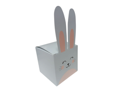 Caja Conejo  Celeste 10 x 10 x 10 cm