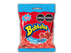 Bubbaloo huellitas acidas sabor frutilla x 82 gramos