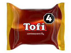 Bombon Tofi relleno con Dulce de Leche