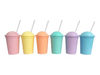 A - Vaso Milkshake tapa burbuja