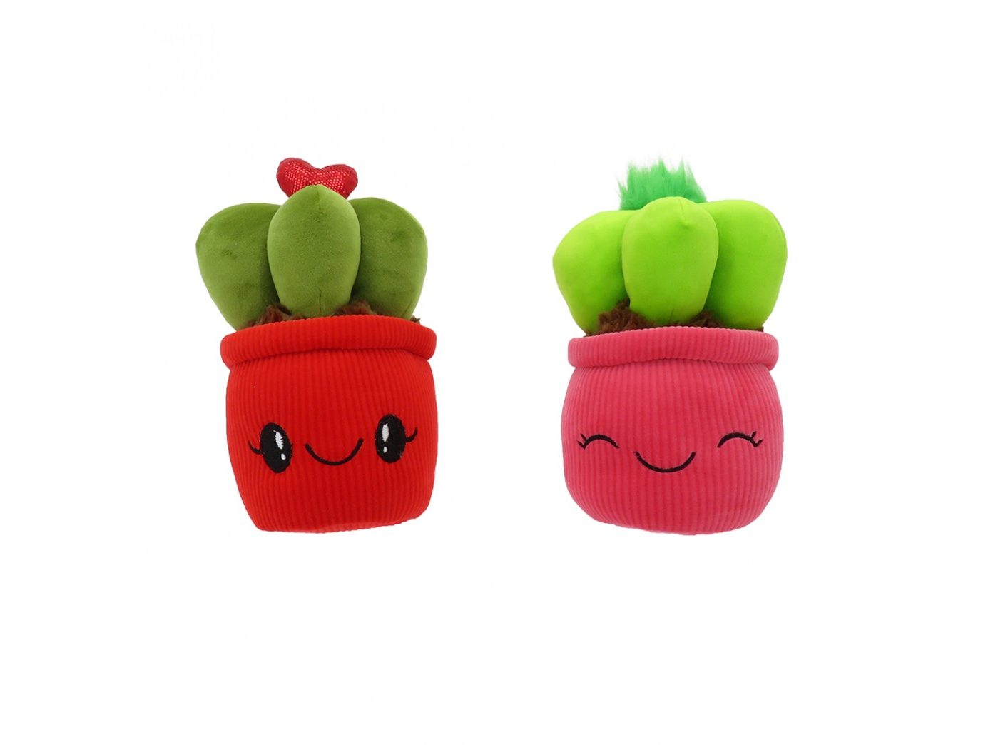E - Peluche en forma de Cactus
