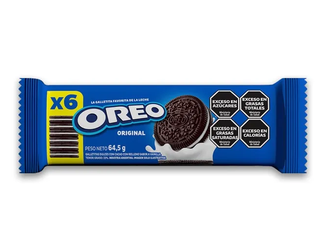 Oreo Escolar x 6 unidades
