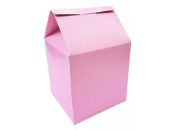 Caja Lecherita Rosa 17 x 9 x 9 cm