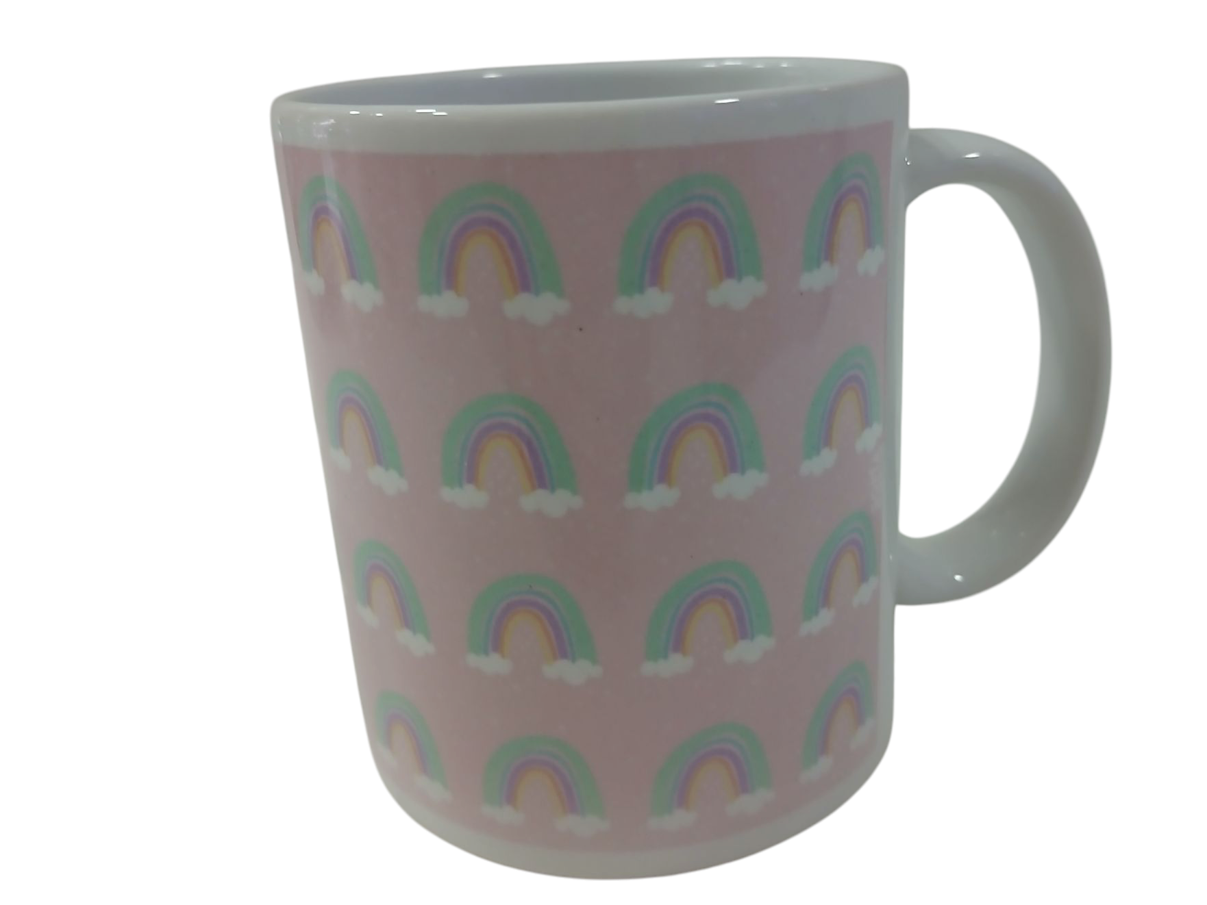 B - Taza Cerámica Arco Iris