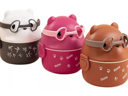 Lunchera Fiambrera Termo de dos  partes - Osito termico