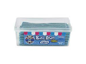 Regaliz Bull Dog Acido Frambuesa x 360 gramos