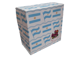 Caja Banderas  13 x 13 x  7 cm