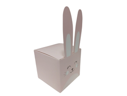Caja Conejo  Rosa 10 x 10 x 10 cm