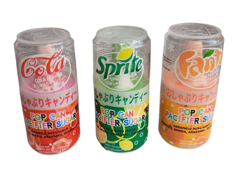 Chupetin con polvito efervescente