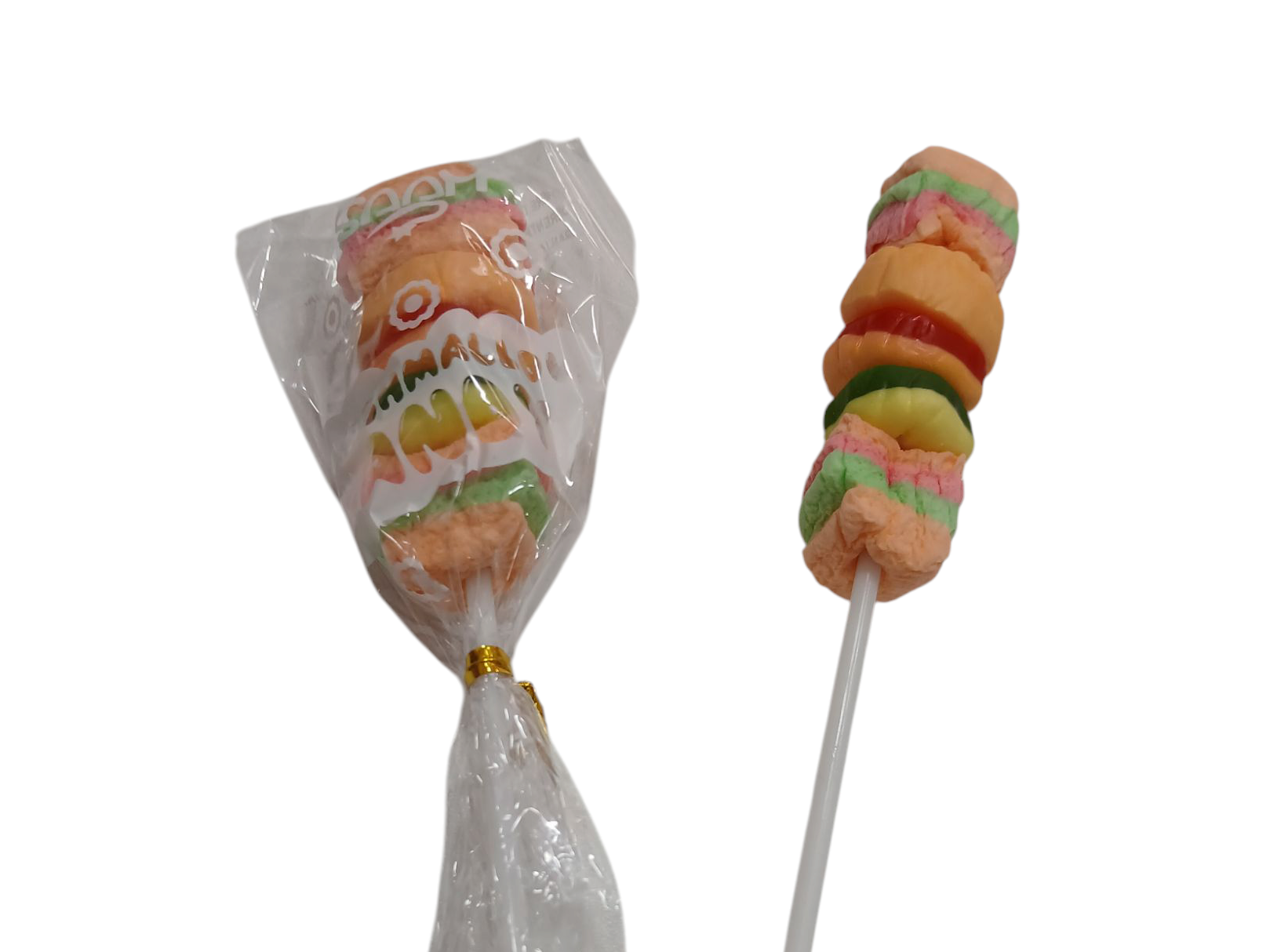 Chupetin Marshmallows Hamburguesa