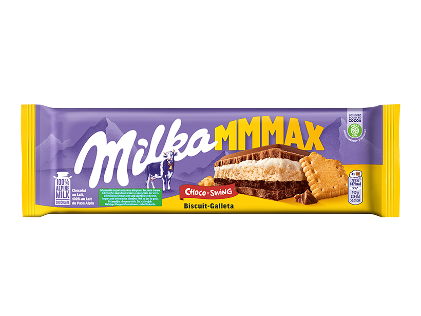 Milka MMMAX Choco Swing x 300 gramos