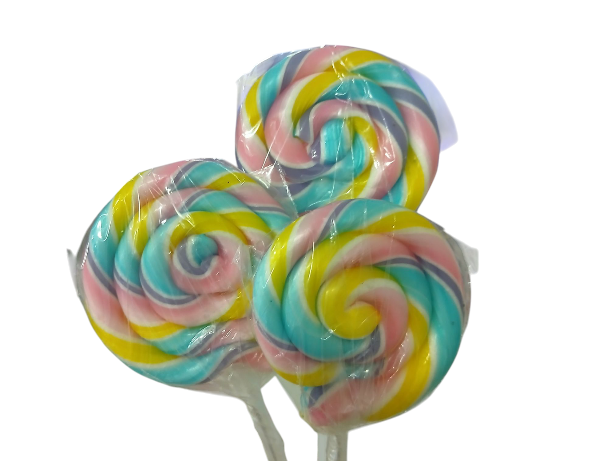 Paletas espiral pasteles