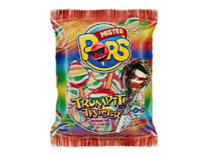 Chupetines Mister Pops   TrompitoTwister x unidad