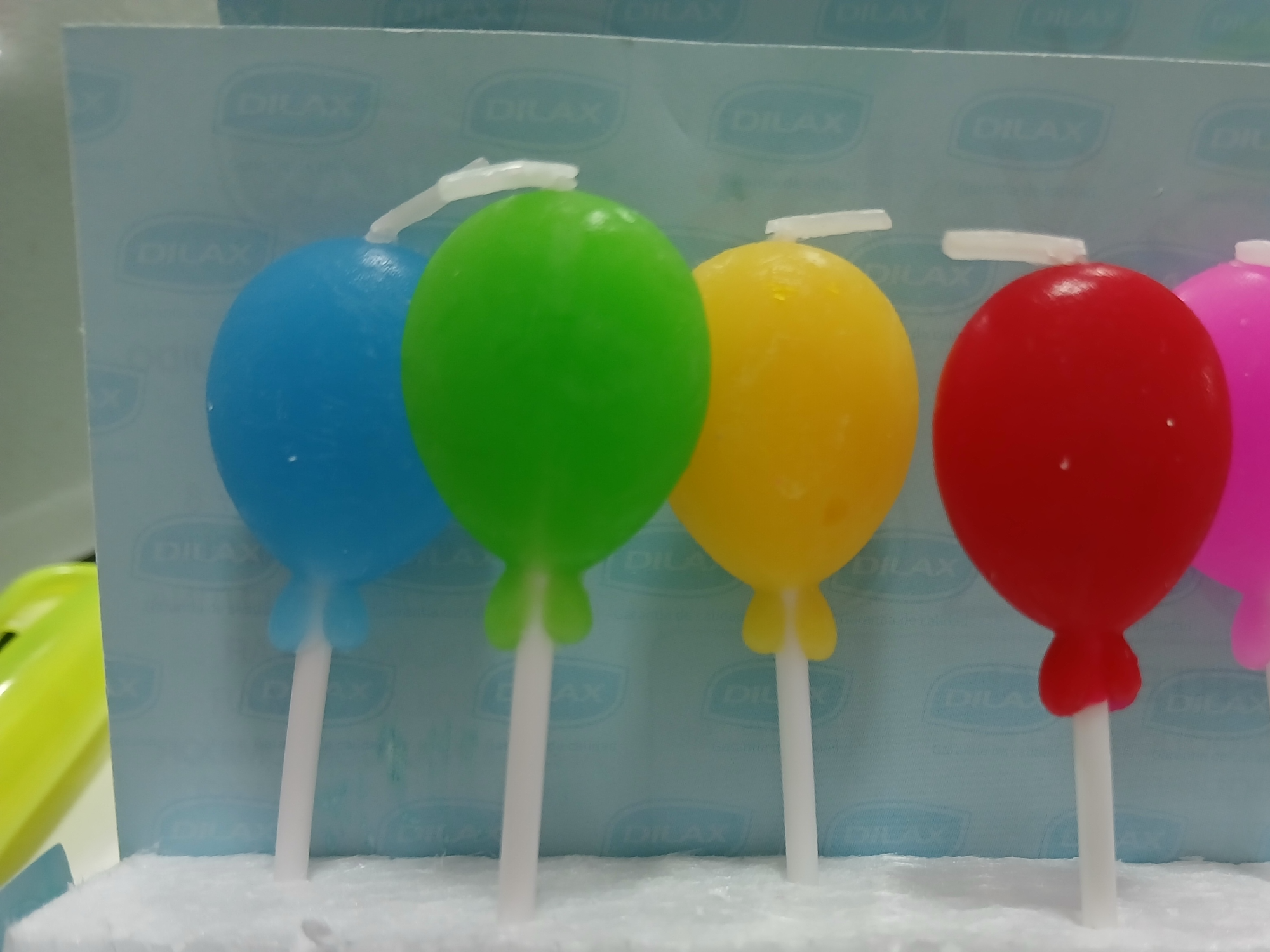 Velas Globos 5 cm x unidad