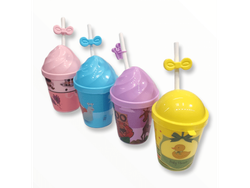 B - Vaso Infantil con sorbete