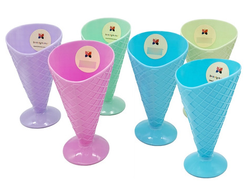 B - Vaso Plástico Cucurucho